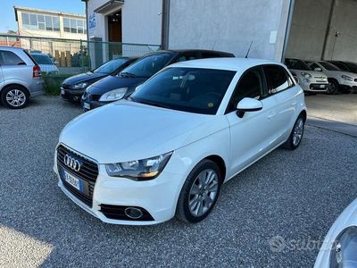 Usata Audi A1 Ambition 86 CV (63 kW) 2012 Bianco Utilitaria