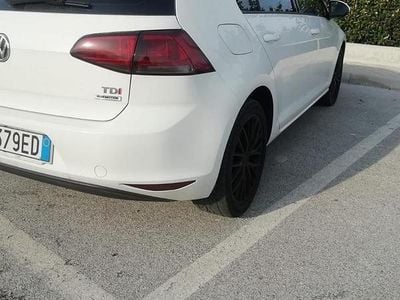 Usata VW Golf VII 110 CV (80 kW) 2015 Bianco Berlina