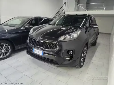 Usata Kia Sportage Style 116 CV (85 kW) 2017 Nero SUV