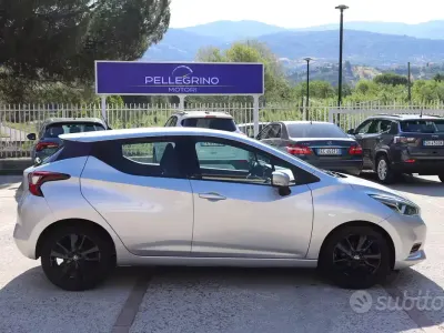 Usata Nissan Micra N-Connecta 90 CV (66 kW) 2018 Blu Utilitaria