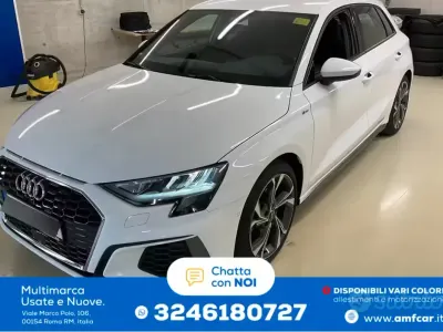 Usata Audi A3 S-Line 150 CV (110 kW) 2023 Bianco Berlina
