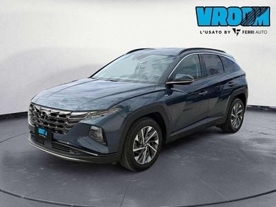 Begagnad Hyundai Tucson N Line 136 HK (100 kW) 2023 Blå SUV