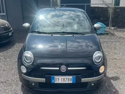 Usata Fiat 500 69 CV (50 kW) 2009 Nero Cabrio