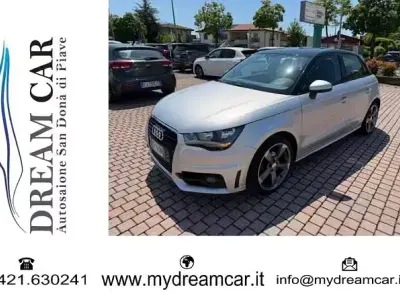 Usata Audi A1 Sportback S-Line 89 CV (65 kW) 2013 Grigio Utilitaria