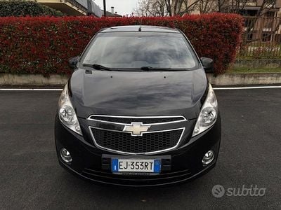 Usata Chevrolet Spark LS 67 CV (49 kW) 2011 Nero Utilitaria