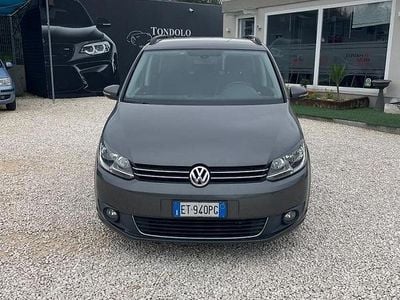 Usata VW Touran Trendline 105 CV (77 kW) 2014 Bianco Monovolume