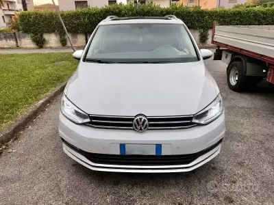 Usata VW Touran Comfortline 150 CV (110 kW) 2016 Bianco Monovolume
