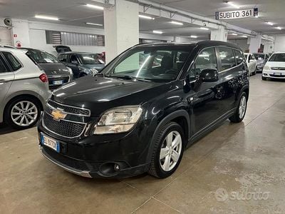 Usata Chevrolet Orlando 163 CV (119 kW) 2012 Nero Monovolume