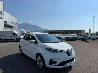 Usata Renault Zoe Zen 50 kW (69 CV) 2020 Bianco Utilitaria