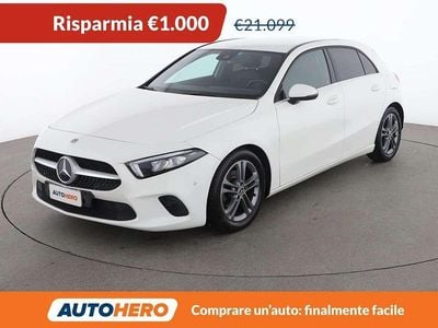 Usata Mercedes A180 Executive 116 CV (85 kW) 2019 Bianco Berlina