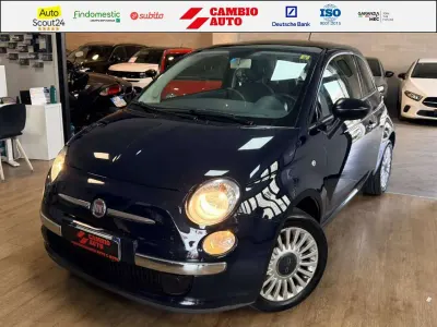 Usata Fiat 500 Lounge 69 CV (50 kW) 2010 Blu/azzurro Utilitaria