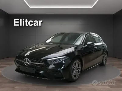 Usata Mercedes A180 Advanced Plus 136 CV (100 kW) 2025 Nero notte Berlina