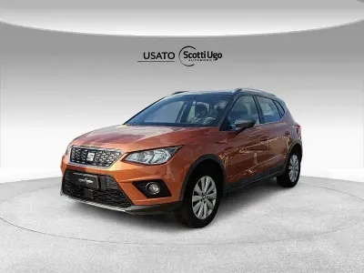 Usata Seat Arona XCELLENCE 95 CV (69 kW) 2018 Arancione SUV