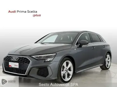 Usata Audi A3 S-Line 150 CV (110 kW) 2024 Grigio daytona perla Berlina