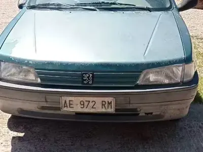 Usata Peugeot 106 50 CV (36 kW) 1995 Verde Utilitaria
