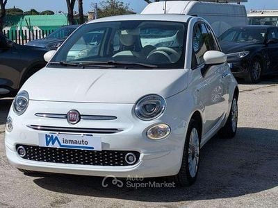 Usata Fiat 500 Lounge 69 CV (50 kW) 2019 Bianco Utilitaria