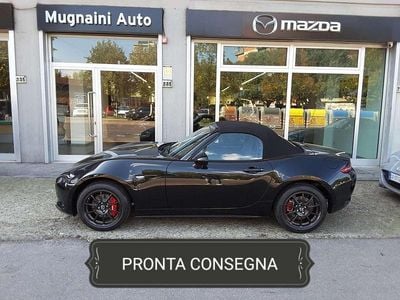 Nuova Mazda MX5 Homura-Line 132 CV (97 kW) 2025 Jet black met Cabrio