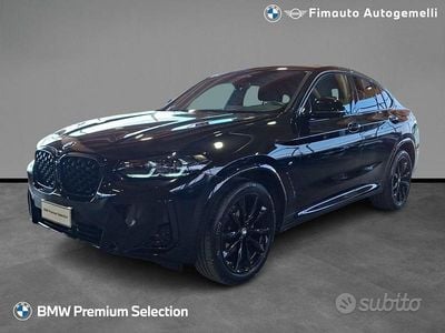 Usata BMW X4 M Sport 190 CV (139 kW) 2025 Nero / metallizzato SUV