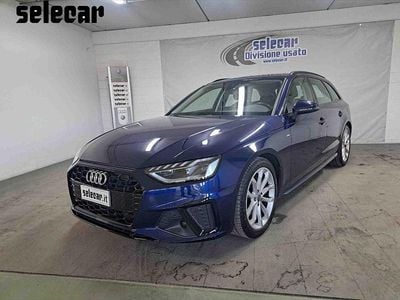 Usata Audi A4 S-Line 163 CV (119 kW) 2020 7d blu indigo perla Station wagon