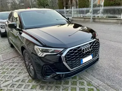 Usado Audi Q3 Sportback 150 CV (110 kW) 2021 Negro SUV