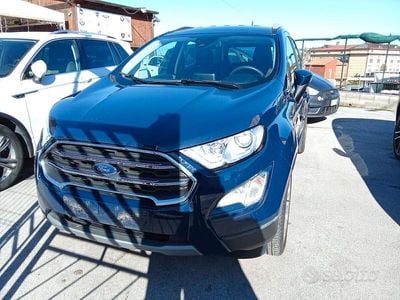 Usata Ford Ecosport Titanium 125 CV (91 kW) 2020 Blu SUV