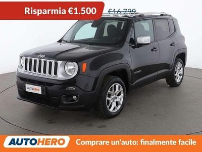 Usata Jeep Renegade Limited 140 CV (102 kW) 2017 Nero SUV