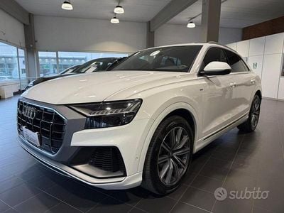 Usata Audi Q8 S-Line 286 CV (210 kW) 2019 Bianco SUV