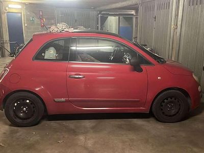 Usata Fiat 500 Lounge 75 CV (55 kW) 2008 Rosso Utilitaria