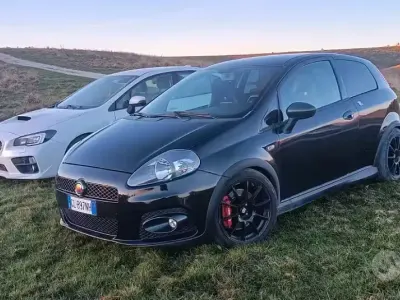 Usata Abarth Grande Punto 155 CV (114 kW) 2008 Nero Utilitaria