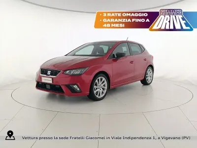 Usata Seat Ibiza FR 80 CV (58 kW) 2023 Rosso Utilitaria