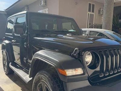 Begagnad Jeep Wrangler Sahara 200 HK (147 kW) 2020 Svart SUV