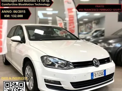 Używany VW Golf VII Comfortline 110 KM (80 kW) 2015 Biały Sedan/Limuzyna
