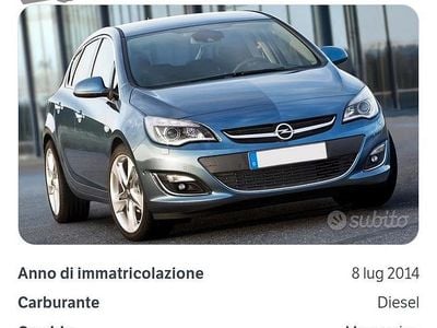 Usata Opel Astra 2014