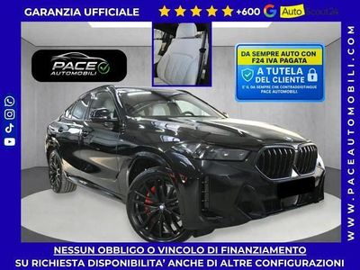 Usata BMW X6 M Sport 298 CV (219 kW) 2025 Nero metallizzato SUV