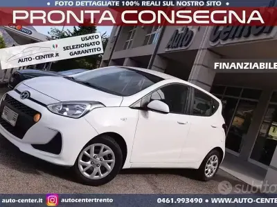 Usata Hyundai i10 67 CV (49 kW) 2018 Bianco Utilitaria