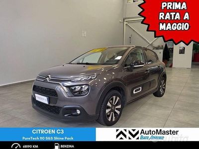 Usata Citroën C3 PureTech 110 CV (80 kW) 2022 Grigio Utilitaria