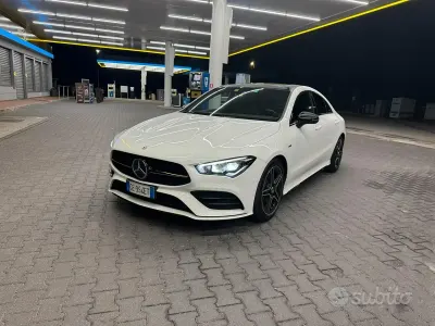 Usata Mercedes CLA200 Edition 150 CV (110 kW) 2021 Bianco Coupé