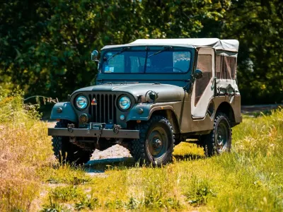 Usata Jeep Willys 70 CV (51 kW) 1958 Verde SUV