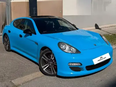 Usata Porsche Panamera Diesel 250 CV (183 kW) 2011 Blu Utilitaria