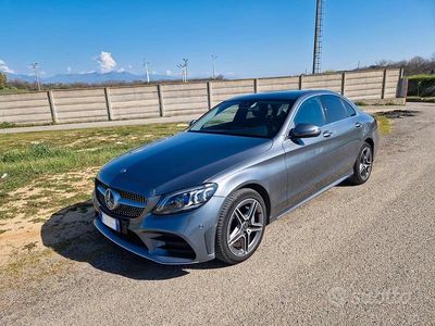 Usata Mercedes C220 Premium 194 CV (142 kW) 2019 Grigio Berlina