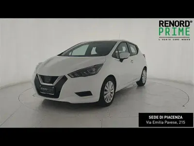 Usata Nissan Micra Acenta 90 CV (66 kW) 2023 Bianco Utilitaria