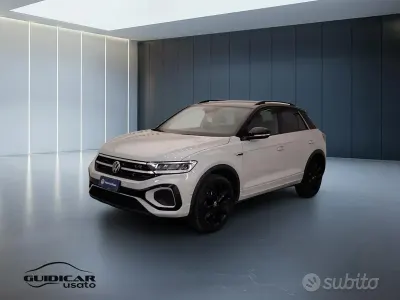 Usata VW T-Roc R-line 150 CV (110 kW) 2023 Beige SUV