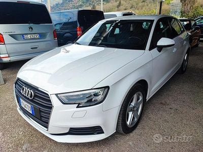 Usata Audi A3 Design 149 CV (109 kW) 2019 Bianco Berlina