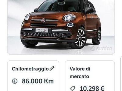 Usata Fiat 500L 85 CV (62 kW) 2018 Nero Monovolume