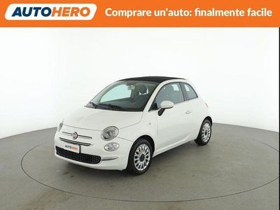 Bianco Usata 2016 Fiat 500C Lounge Cabrio | 11.499 € (Buon prezzo)