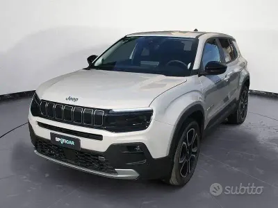 Usata Jeep Avenger Summit 101 CV (74 kW) 2025 Grigio SUV