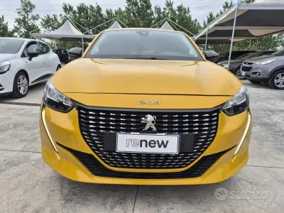 Usata Peugeot 208 GT 102 CV (75 kW) 2023 Giallo Utilitaria