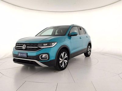 Usata VW T-Cross Advance 110 CV (80 kW) 2023 Makena turquois metallizzato SUV