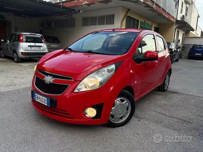 Usata Chevrolet Spark 70 CV (51 kW) 2012 Rosso Utilitaria