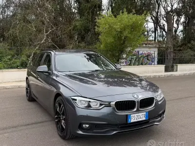 Usata BMW 318 Advantage 150 CV (110 kW) 2018 Grigio Station wagon